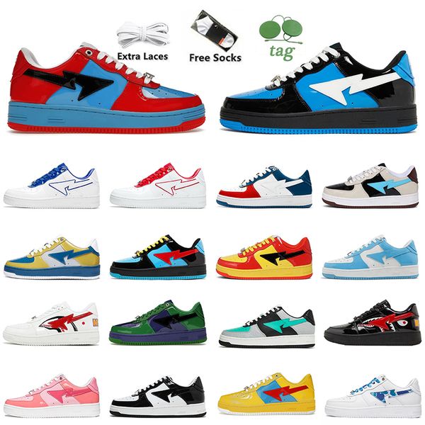 aaa+quality designer casual shoes sk8 sta fashion women men sneakers flats pantent leather black white sharks color camo combo pink abc camo
aaa+quality designer casual shoes sk8 sta fashion women men sneakers flats pantent leather black white sharks color camo combo pink abc camo