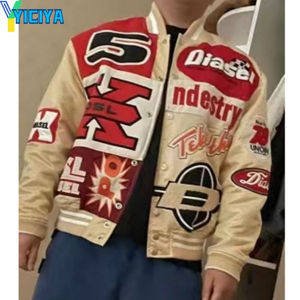 womens jackets yiciya jacket bomber women racing car winter coats varsity jacket embroidery american baseball long sleeve woman 230818, Black;brown
womens jackets yiciya jacket bomber women racing car winter coats varsity jacket embroidery american baseball long sleeve woman 230818, Black;brown