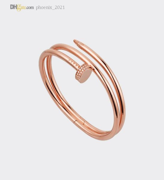 designer bracelet nail bracelet mens bangle women bracelets diamond 20 rose gold luxury jewelry titanium steel goldplated never 8287785, Black
designer bracelet nail bracelet mens bangle women bracelets diamond 20 rose gold luxury jewelry titanium steel goldplated never 8287785, Black