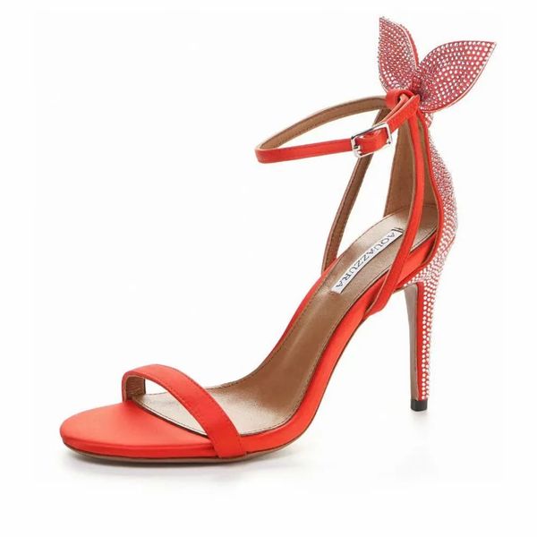 ankle strap heeled sandal real silk open toe pumps slides party evening shoes luxury designers women high heeled sandals factory footwear 35, Black
ankle strap heeled sandal real silk open toe pumps slides party evening shoes luxury designers women high heeled sandals factory footwear 35, Black