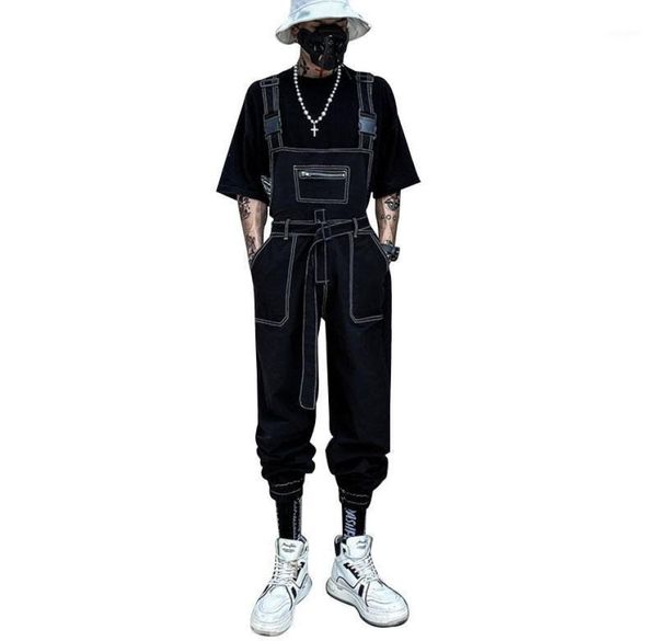summer overalls men woman bib jumpsuits korean version tie feet cool trend high street style hip hop pants black trousers men0399215381
summer overalls men woman bib jumpsuits korean version tie feet cool trend high street style hip hop pants black trousers men0399215381