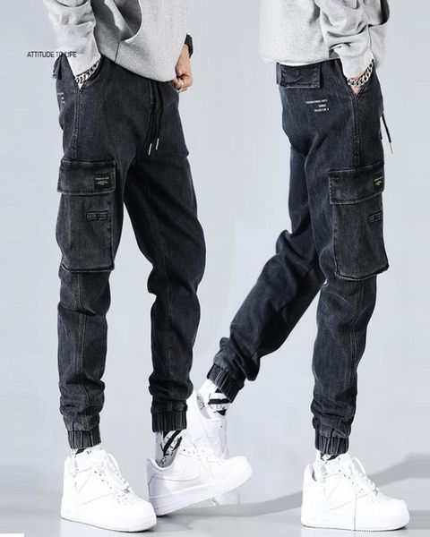 japanese fashion men jeans black gray loose fit multi pockets cargo pants harem trousers streetwear hip hop jeans men joggers2637695, Blue
japanese fashion men jeans black gray loose fit multi pockets cargo pants harem trousers streetwear hip hop jeans men joggers2637695, Blue