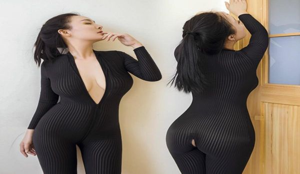 whole black striped sheer bodystocking lingerie for women open crotch thermal sheer bodysuit crotchless double zipper lon7571436
whole black striped sheer bodystocking lingerie for women open crotch thermal sheer bodysuit crotchless double zipper lon7571436