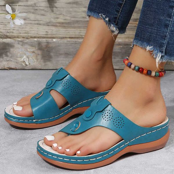 women sandals orthopedic wedge heels summer sandals slippers shoes for women heeled sandals beach flip flops zapatos mujer 230807, Black
women sandals orthopedic wedge heels summer sandals slippers shoes for women heeled sandals beach flip flops zapatos mujer 230807, Black