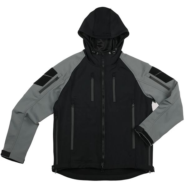 men s jackets patchwork soft shell tactical men autumn winter waterproof warm hooded army jacket mens outdoor military windproof coats 23082, Black;brown
men s jackets patchwork soft shell tactical men autumn winter waterproof warm hooded army jacket mens outdoor military windproof coats 23082, Black;brown