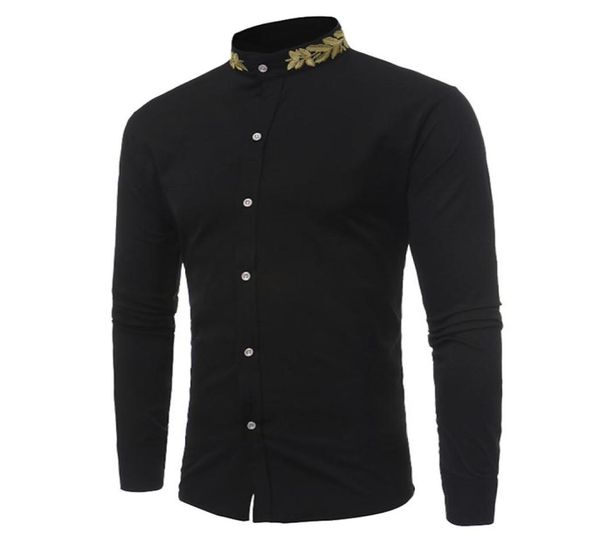 new spring autumn shirt men long sleeve stand collar shirt men slim fit button formal occasion shirts5798192, White;black
new spring autumn shirt men long sleeve stand collar shirt men slim fit button formal occasion shirts5798192, White;black