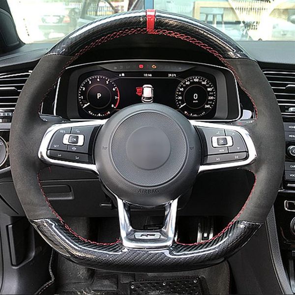 carbon fiber black suede car steering wheel cover for volkswagen golf 7 gti golf r mk7 polo scirocco 2015 2016239j
carbon fiber black suede car steering wheel cover for volkswagen golf 7 gti golf r mk7 polo scirocco 2015 2016239j