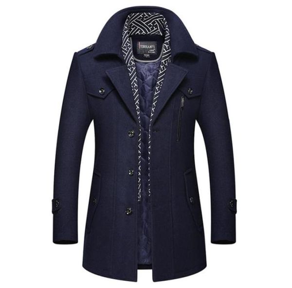 men designer winter wool long trench coats mens thick warm wool blends woolen pea coat scarf decoration male trench coat overcoat 2052877, Tan;black
men designer winter wool long trench coats mens thick warm wool blends woolen pea coat scarf decoration male trench coat overcoat 2052877, Tan;black