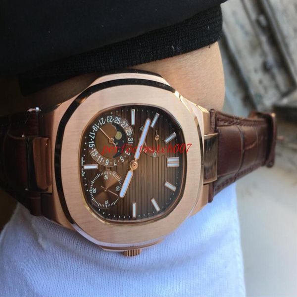 classic series 5712 5712gr-001 nautilus chocolate white gold moonphase blue dial automatic mechanical men's watch leather str2467, Slivery;brown
classic series 5712 5712gr-001 nautilus chocolate white gold moonphase blue dial automatic mechanical men's watch leather str2467, Slivery;brown