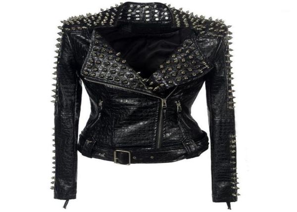 women studded stitching motorcycle leather jackets women039s long sleeved rock fashion personality leather jackets outwear18557896, Black
women studded stitching motorcycle leather jackets women039s long sleeved rock fashion personality leather jackets outwear18557896, Black