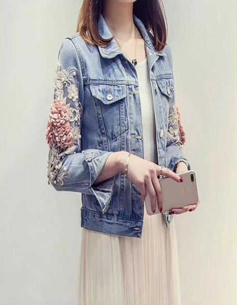 women winter jacket autumn embroidery three dimensional flowers pearl bead short denim coat long sleeve jean for womens49989878039182, Black;brown
women winter jacket autumn embroidery three dimensional flowers pearl bead short denim coat long sleeve jean for womens49989878039182, Black;brown