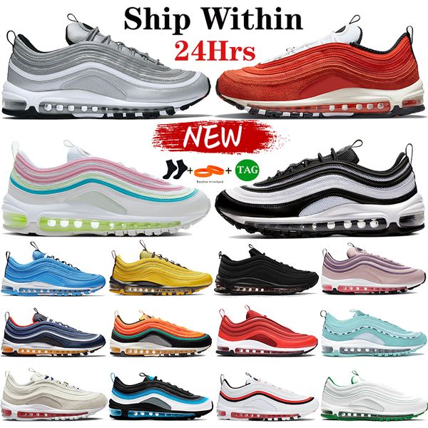 new designer 97 running shoes 97s silver bullet triple white black first use blood orange light bone cork obsidian panda south beach mens wo
new designer 97 running shoes 97s silver bullet triple white black first use blood orange light bone cork obsidian panda south beach mens wo