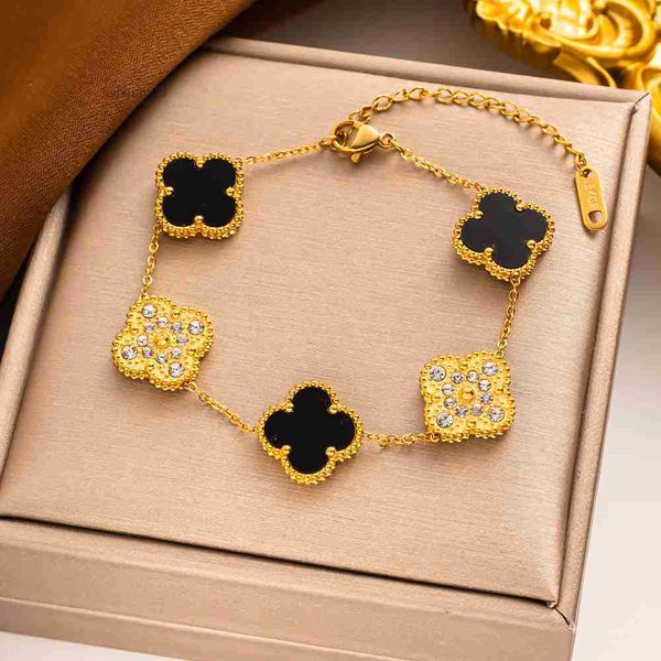 4/four leaf clover bracelets bracelet love bangle butterfly for women 18k gold plated partner armband chain jewelry charm 1 4xcz, Black
4/four leaf clover bracelets bracelet love bangle butterfly for women 18k gold plated partner armband chain jewelry charm 1 4xcz, Black