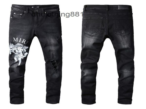 designer men jeans amirs pants trend amirs street trendy angel pattern black hole elastic tight legged jeans 8173138033, Blue
designer men jeans amirs pants trend amirs street trendy angel pattern black hole elastic tight legged jeans 8173138033, Blue