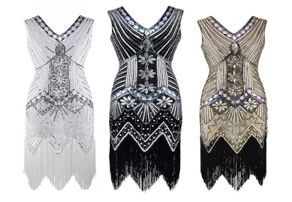 whole paillette sequins tassel dress deep v neck vest dresses women 1920039s style flapper vintage gatsby charleston vesti5379966, White;black
whole paillette sequins tassel dress deep v neck vest dresses women 1920039s style flapper vintage gatsby charleston vesti5379966, White;black