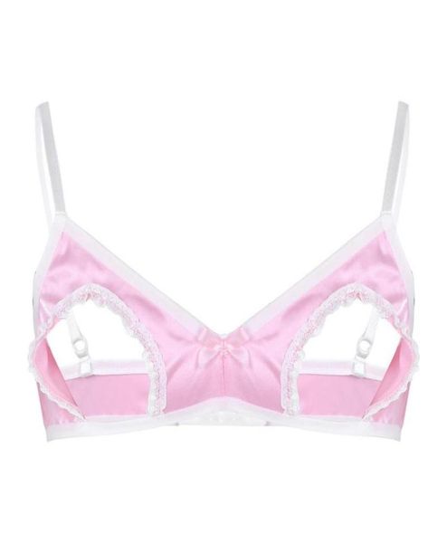 mens sissy lingerie open cup lace bra soft smooth satin spaghetti straps hollow out nipples wire no padded bras1800512, Red;black
mens sissy lingerie open cup lace bra soft smooth satin spaghetti straps hollow out nipples wire no padded bras1800512, Red;black