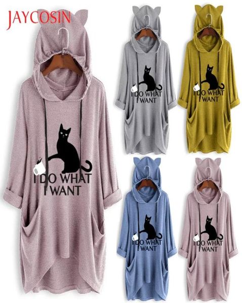 jaycosin tshirt women casual print cat hooded tshirt long shirt pocket irregular long sleeves plus size women tshirt 7229191717, White
jaycosin tshirt women casual print cat hooded tshirt long shirt pocket irregular long sleeves plus size women tshirt 7229191717, White