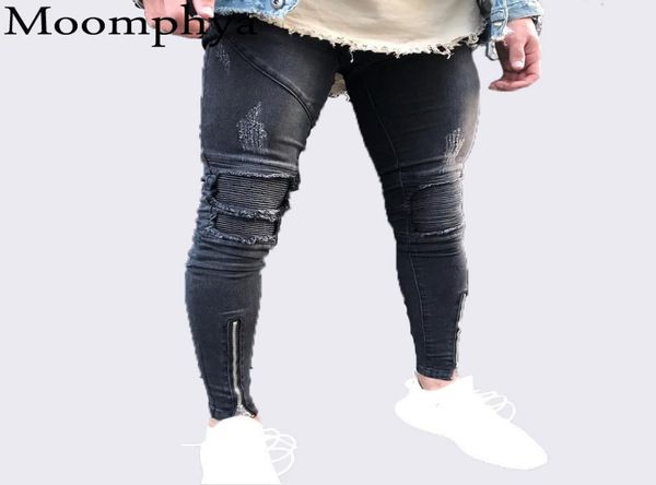 2018 new men sim fit skinny jeans distressed ripped holes pleated patchwork jeans zippers biker black hip hop1616014, Blue
2018 new men sim fit skinny jeans distressed ripped holes pleated patchwork jeans zippers biker black hip hop1616014, Blue