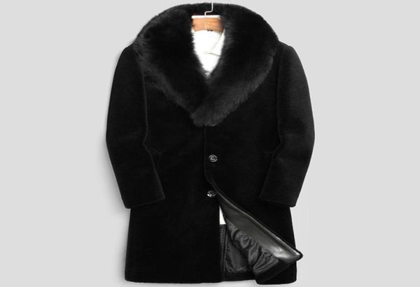 100 wool coat winter jacket men real sheep shearling fur long coats mens fur collar warm jackets 5xl lsy070072 my161238567584405108, Black
100 wool coat winter jacket men real sheep shearling fur long coats mens fur collar warm jackets 5xl lsy070072 my161238567584405108, Black