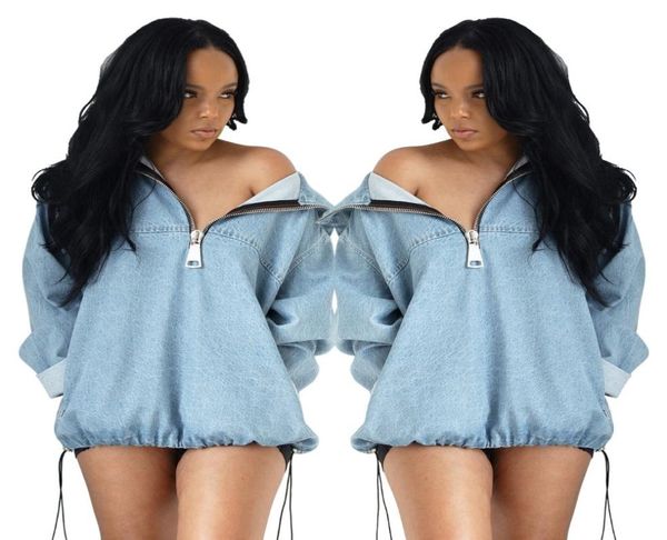 hisimple 2019 denim clothes for women zipper up denim coats long sleeve pullovers blue jean hoodies blouse female casual outwear s7133823, Black
hisimple 2019 denim clothes for women zipper up denim coats long sleeve pullovers blue jean hoodies blouse female casual outwear s7133823, Black