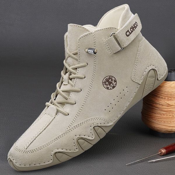 boots men's genuine leather shoes ankle boots men sneakers outdoor light lace-up casual shoes fashion loafers winter warm boots 230818, Black
boots men's genuine leather shoes ankle boots men sneakers outdoor light lace-up casual shoes fashion loafers winter warm boots 230818, Black