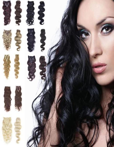 5a 100gpc 8pcset 100 real human hairlndian hair clips in extensions real body wave full head dhl 9601944, Black
5a 100gpc 8pcset 100 real human hairlndian hair clips in extensions real body wave full head dhl 9601944, Black
