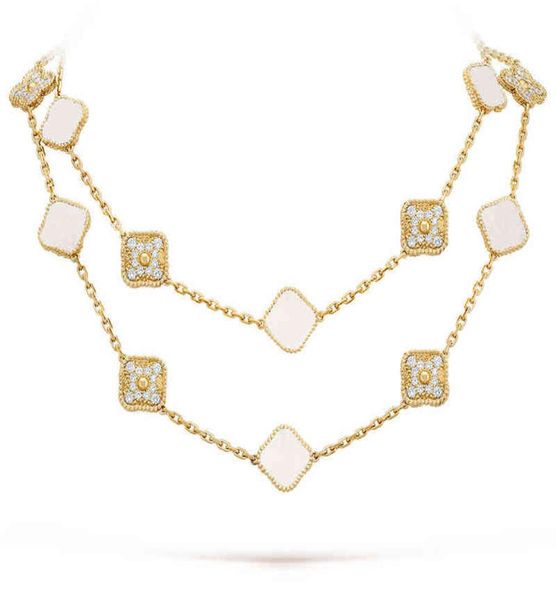 jewelry luxury women pendulous clover gift bridal wedding silver chains for girls7501084
jewelry luxury women pendulous clover gift bridal wedding silver chains for girls7501084