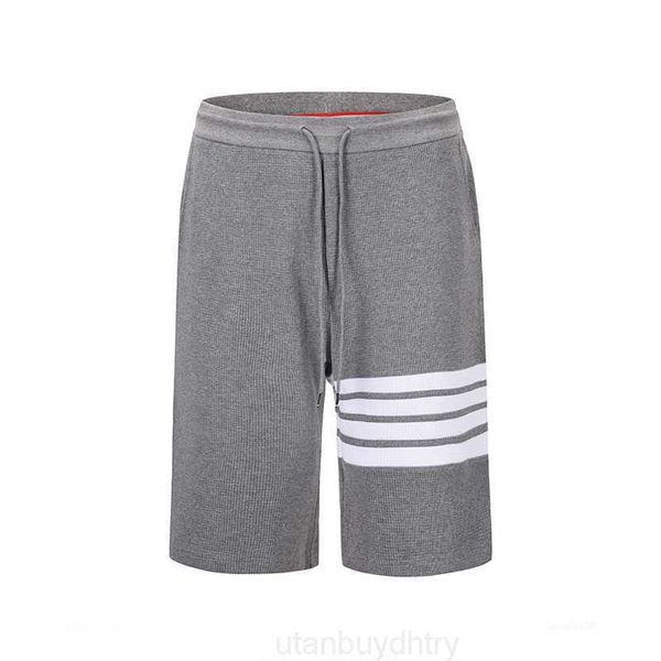 tb thom men's shorts white 4-bar stripe gray shortpants summer bottoms luxury brand cotton sports jogger korean design tb pants, White;black
tb thom men's shorts white 4-bar stripe gray shortpants summer bottoms luxury brand cotton sports jogger korean design tb pants, White;black