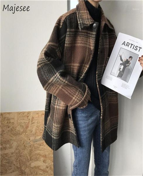 wool women simple plaid student allmatch pockets elegant womens outwear winter warm harajuku females coat fashion18857666, Black
wool women simple plaid student allmatch pockets elegant womens outwear winter warm harajuku females coat fashion18857666, Black