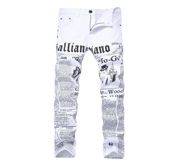 men autumn hip hop denim jeans classic spaper letter printed casual slim cowboys trousers man young fashion white5964135, Blue
men autumn hip hop denim jeans classic spaper letter printed casual slim cowboys trousers man young fashion white5964135, Blue