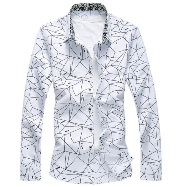 new designer spring autumn men shirt classic formal geometric plaid long sleeve dress shirts mens plus size 7xl4136665, White;black
new designer spring autumn men shirt classic formal geometric plaid long sleeve dress shirts mens plus size 7xl4136665, White;black