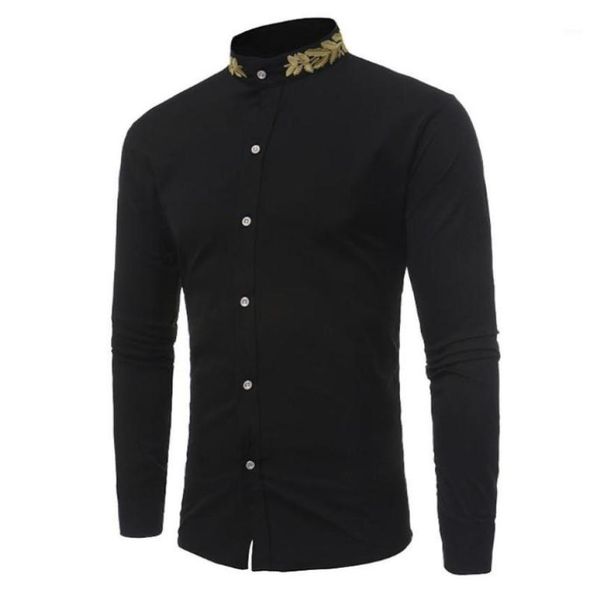 new spring autumn shirt men long sleeve stand collar shirt men slim fit button formal occasion shirts18007200, White;black
new spring autumn shirt men long sleeve stand collar shirt men slim fit button formal occasion shirts18007200, White;black