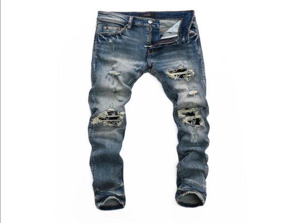 2021 hiphop high street fashion brand jeans retro torn fold stitching men039s designer motorcycle riding slim pants size 28402762854, Blue
2021 hiphop high street fashion brand jeans retro torn fold stitching men039s designer motorcycle riding slim pants size 28402762854, Blue