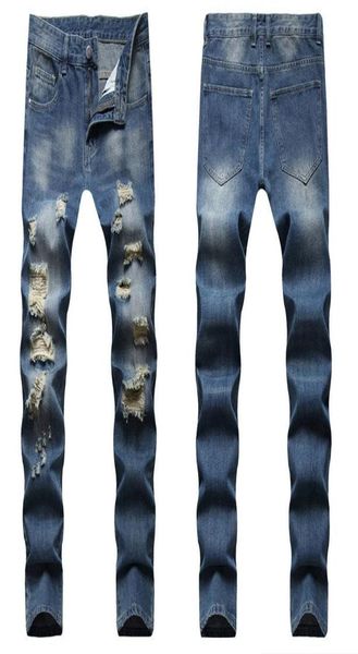 men ripped slim fit jeans hole destroyed skinny straight leg washed frayed motocycle denim pants stretch biker men039s distress4288391, Blue
men ripped slim fit jeans hole destroyed skinny straight leg washed frayed motocycle denim pants stretch biker men039s distress4288391, Blue