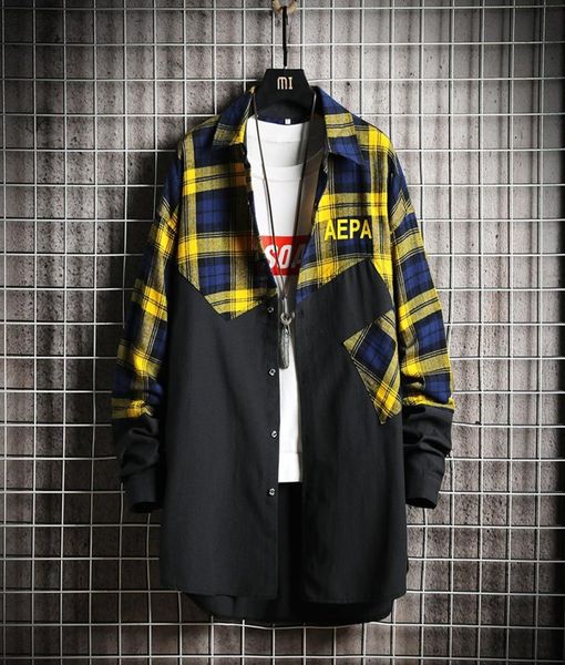 new fashion mens plaid shirts long sleeve slim fit brushed flannel shirt 100cotton harajuku streetwear jacekt shirts plus size1774127, White;black
new fashion mens plaid shirts long sleeve slim fit brushed flannel shirt 100cotton harajuku streetwear jacekt shirts plus size1774127, White;black