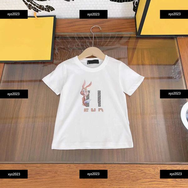 23ss kids designer t shirt children rabbit print short sleeve baby tshirt child clothing summer breathable round neck new arriv, Blue
23ss kids designer t shirt children rabbit print short sleeve baby tshirt child clothing summer breathable round neck new arriv, Blue