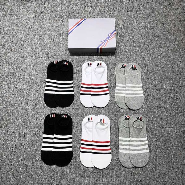 men's socks tb thom men's socks luxury brand 4-bar stripes no show socks women's cotton korean fashion harajuku wholesale tb, Black
men's socks tb thom men's socks luxury brand 4-bar stripes no show socks women's cotton korean fashion harajuku wholesale tb, Black
