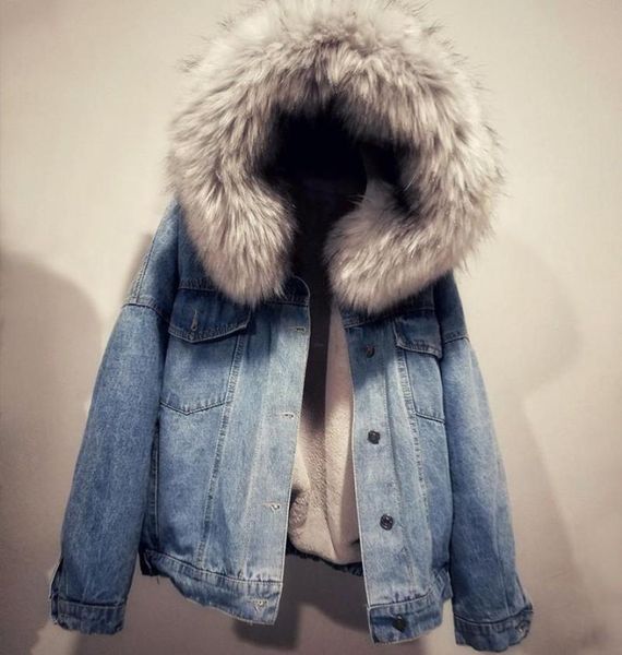 beforw women warm denim jacket with fur collar jean coat jacket slim hooded coat autumn winter thick 2020 bomber6106659, Black
beforw women warm denim jacket with fur collar jean coat jacket slim hooded coat autumn winter thick 2020 bomber6106659, Black