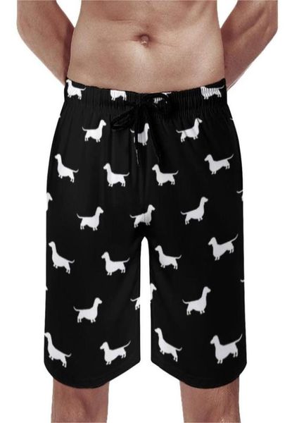 men039s shorts wiener dog print board dachshund silhouette beach short pants males classic design swimming trunksm5450356, White;black
men039s shorts wiener dog print board dachshund silhouette beach short pants males classic design swimming trunksm5450356, White;black