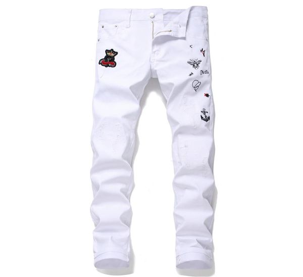 new r mens jeans skinny with slim elastic denim fashion bike luxury jeans white pants ripped hole jean for men hight qu5452761, Blue
new r mens jeans skinny with slim elastic denim fashion bike luxury jeans white pants ripped hole jean for men hight qu5452761, Blue