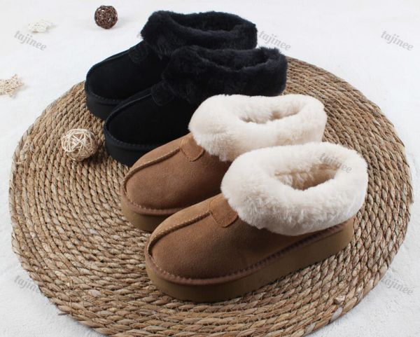 designer australia sheepskin slippers platform mini snow boots winter warm women booties, Black
designer australia sheepskin slippers platform mini snow boots winter warm women booties, Black