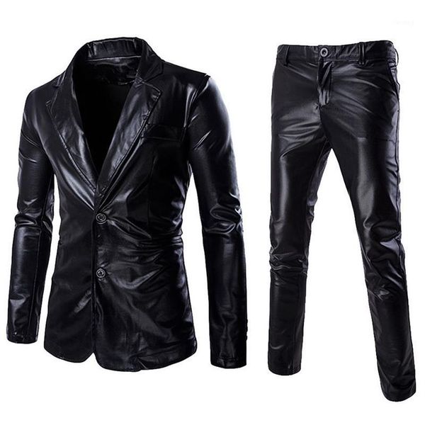 men's suits & blazers shujin men coated gold suit set 2 pcs jackets pants sets dress blazer wedding party show shiny clothe2367, White;black
men's suits & blazers shujin men coated gold suit set 2 pcs jackets pants sets dress blazer wedding party show shiny clothe2367, White;black