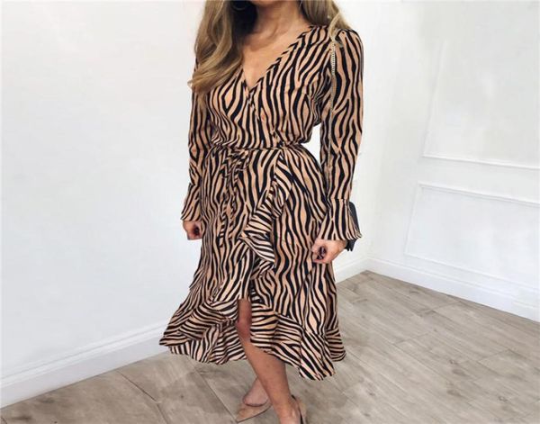 summer long dresses 2019 women zebra print beach chiffon dress casual long sleeve v neck ruffles elegant party dress vestidos5594035, Black;gray
summer long dresses 2019 women zebra print beach chiffon dress casual long sleeve v neck ruffles elegant party dress vestidos5594035, Black;gray