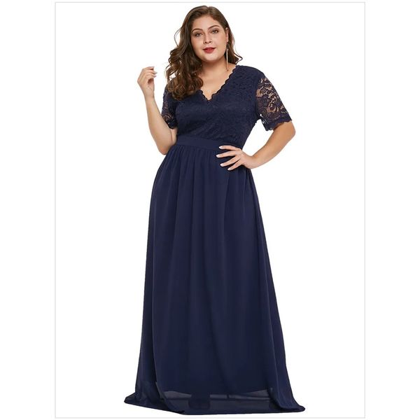 plus size v neck mother of the bride dresses a line navy blue lace chiffon long formal evening gowns dark navy wedding guest dress, Black;red
plus size v neck mother of the bride dresses a line navy blue lace chiffon long formal evening gowns dark navy wedding guest dress, Black;red