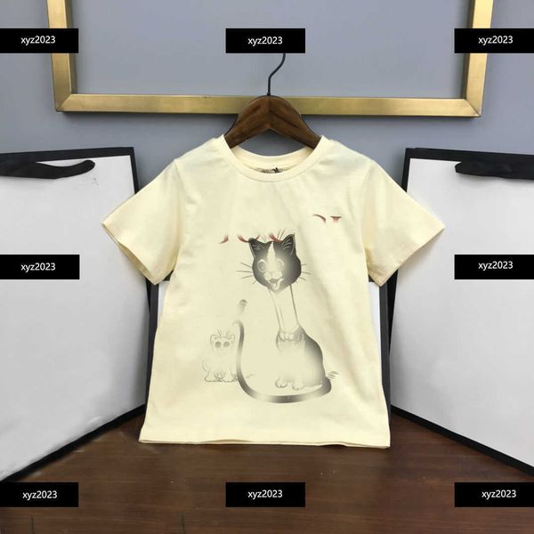 23ss kids short sleeve baby t-shirt child clothing black and white cat pattern summer new arrivals size 100-160 cm mar01, Blue
23ss kids short sleeve baby t-shirt child clothing black and white cat pattern summer new arrivals size 100-160 cm mar01, Blue