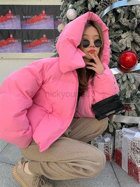 women's down parkas 2023 winter chic hooded down cotton puffer parka coats women loose solid thicken warm jacket female new fashion zip, Black
women's down parkas 2023 winter chic hooded down cotton puffer parka coats women loose solid thicken warm jacket female new fashion zip, Black