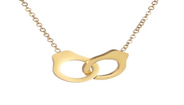popular stainless steel geometrical hollow out pattern handcuff pendant gold and steel colour necklace jewelry1571124, Silver
popular stainless steel geometrical hollow out pattern handcuff pendant gold and steel colour necklace jewelry1571124, Silver