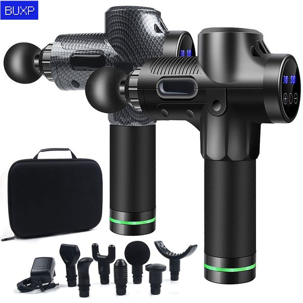 full body massager 7 heads lcd high frequency massage gun muscle relax body relaxation electric massager with portable bag therapy gun for f
full body massager 7 heads lcd high frequency massage gun muscle relax body relaxation electric massager with portable bag therapy gun for f