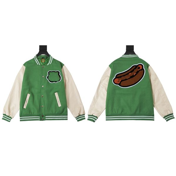 designer men's designer jacket men's coat flight jacket baseball uniform letter c embroidered comfortable pearl buckle stylish men, Black;brown
designer men's designer jacket men's coat flight jacket baseball uniform letter c embroidered comfortable pearl buckle stylish men, Black;brown