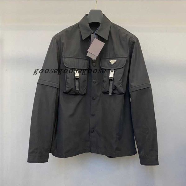 designer mens jackets woman fashion jacket casual sun protection shirt stylish detachable sleeves shirts recycled nylon windbreaker 23fw, Black;brown
designer mens jackets woman fashion jacket casual sun protection shirt stylish detachable sleeves shirts recycled nylon windbreaker 23fw, Black;brown